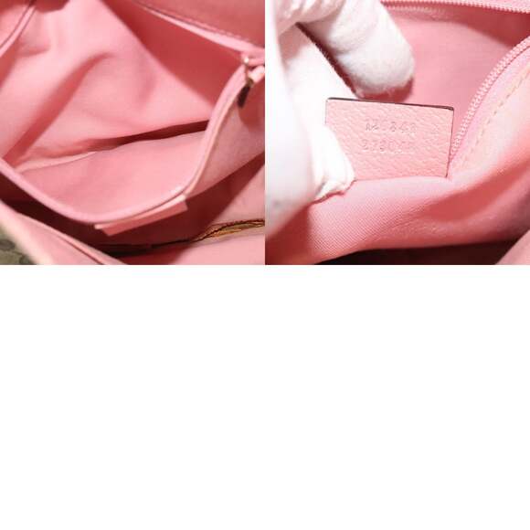 GUCCI GG Canvas Shoulder Bag Beige Gold - Picture 12 of 12